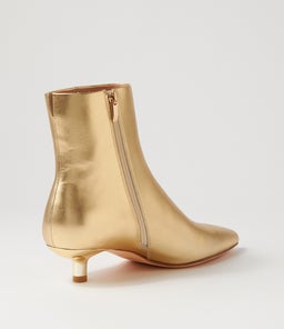 CEMILA MO GOLD LEATHER
