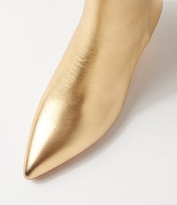 CEMILA MO GOLD LEATHER