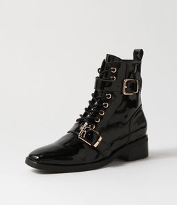 GELOUS MO BLACK PATENT LEATHER