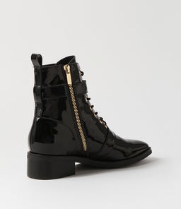 GELOUS MO BLACK PATENT LEATHER