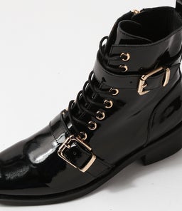GELOUS MO BLACK PATENT LEATHER