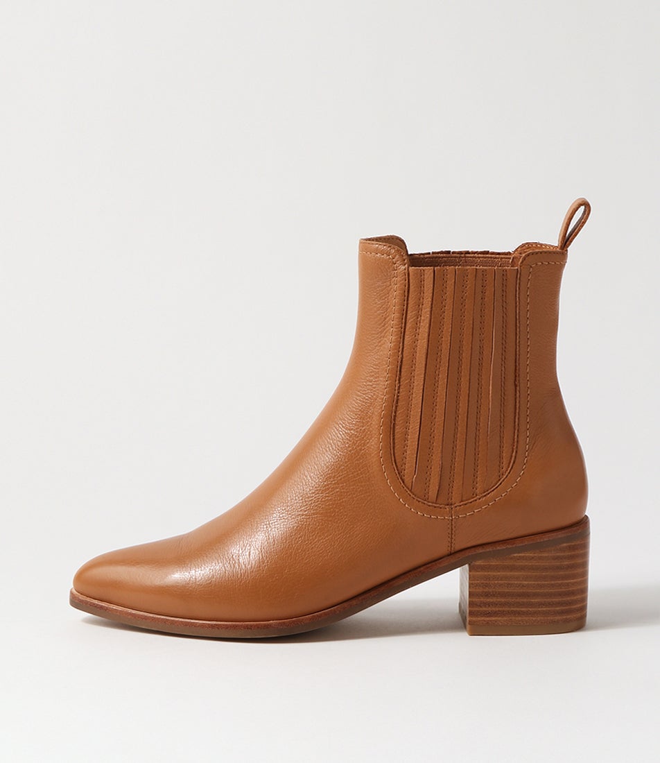 Simmons Dark Tan Leather Chelsea Boots Simmons Dark Tan Leather Chelsea Boots