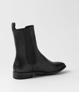 WANDERER MO BLACK BLACK HEEL LEATHER