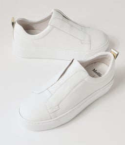 CANNES MO WHITE GOLD LEATHER