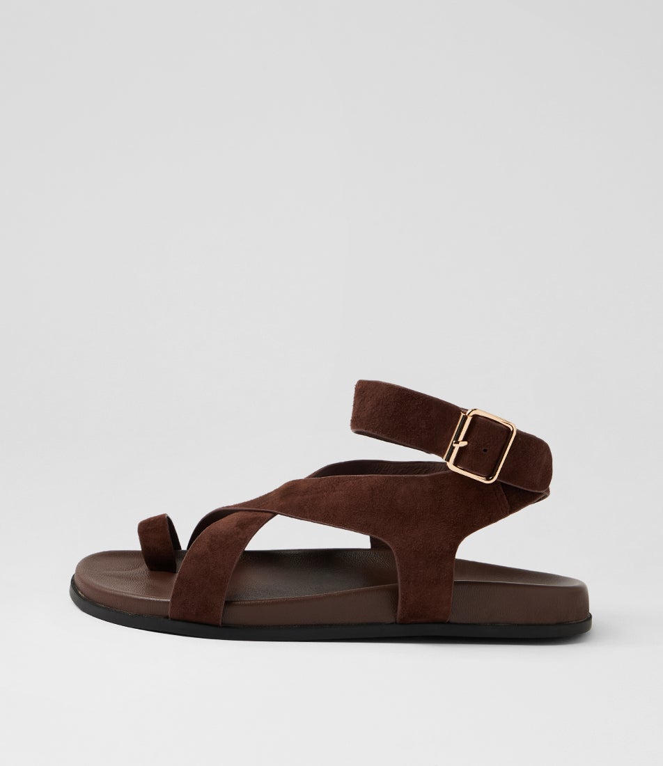 Huiro Choc Suede Sandals Huiro Choc Suede Sandals