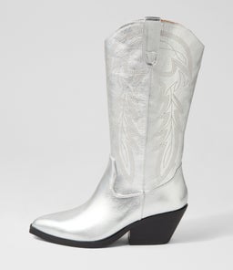 RIDING MO SILVER LEATHER