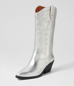 RIDING MO SILVER LEATHER