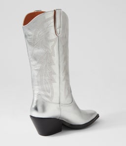 RIDING MO SILVER LEATHER