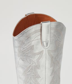 RIDING MO SILVER LEATHER