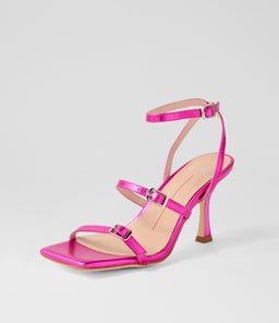 WOVA MO FUCHSIA METALLIC LEATHER