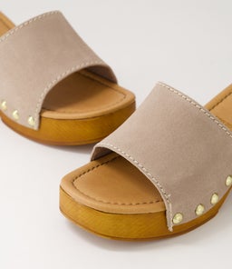 GLAYA MO TAUPE SUEDE
