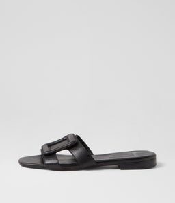 ATHEENA MO BLACK LEATHER