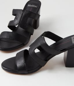 ARLAR MO BLACK BLACK HEEL LEATHER