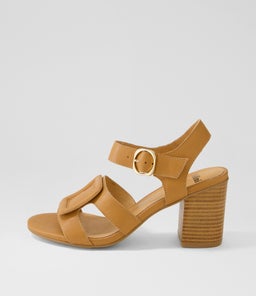 ATUNE MO DK TAN NATURAL HEEL LEATHER