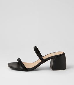 BONNII MO BLACK BLACK JEWELS LEATHER