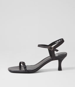 GLARE MO BLACK LEATHER