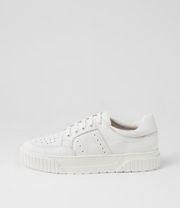 JONA MO WHITE WHITE SOLE LEATHER