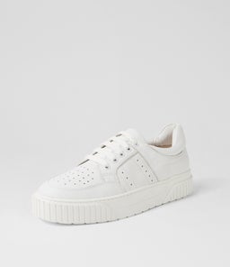JONA MO WHITE WHITE SOLE LEATHER