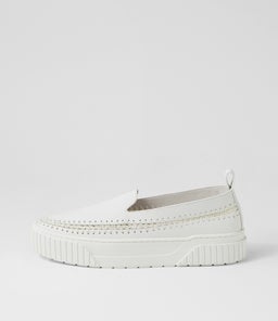 JAMI MO WHITE WHITE SOLE LEATHER