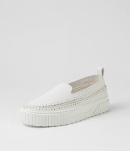 JAMI MO WHITE WHITE SOLE LEATHER