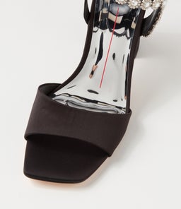 MRS MO BLACK SATIN