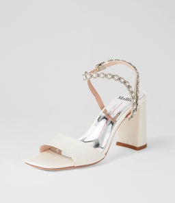 MRS MO WHITE SATIN