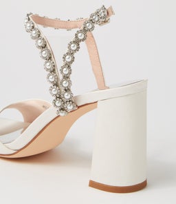 MRS MO WHITE SATIN