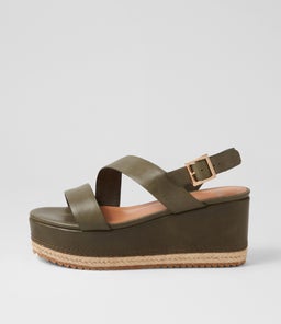 NARENA MO KHAKI LEATHER