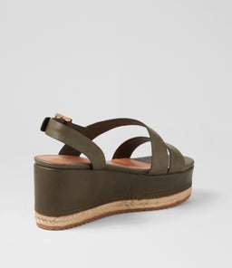 NARENA MO KHAKI LEATHER