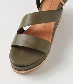 NARENA MO KHAKI LEATHER