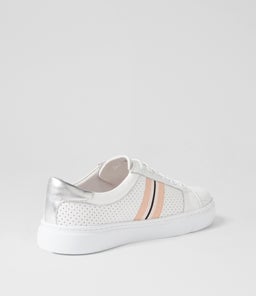 OLINY MO WHITE SILVER LEATHER