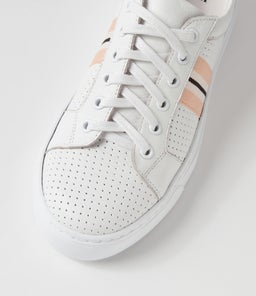 OLINY MO WHITE SILVER LEATHER