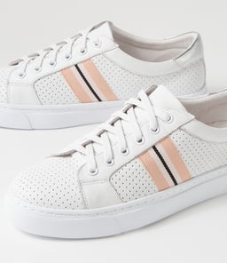 OLINY MO WHITE SILVER LEATHER
