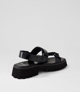 START MO BLACK BLACK SOLE PATENT LEATHER