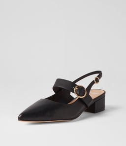 THETIME MO BLACK LEATHER
