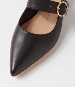THETIME MO BLACK LEATHER