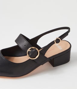 THETIME MO BLACK LEATHER