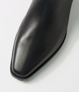 JOELLE MO BLACK LEATHER