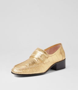 JONES MO GOLD STRIP LEATHER
