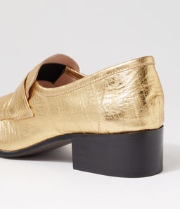 JONES MO GOLD STRIP LEATHER