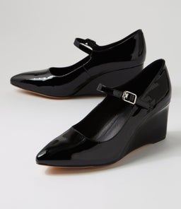 MELLERY MO BLACK PATENT LEATHER