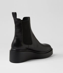 SAM MO BLACK BLACK SOLE LEATHER