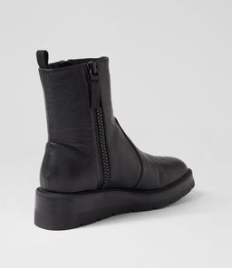 TIAH MO BLACK LEATHER