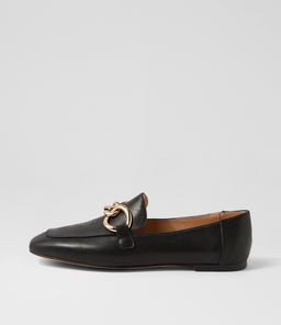 NELYA MO BLACK LEATHER