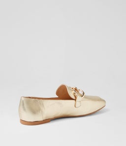 NELYA MO PALE GOLD LEATHER