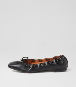 NISEYA MO BLACK LEATHER