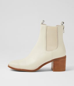 SLIGHTLY MO CREAM NATURAL HEEL LEATHER