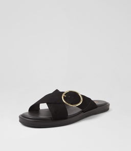 DAYAR MO BLACK BLACK SOLE SUEDE