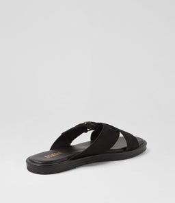 DAYAR MO BLACK BLACK SOLE SUEDE