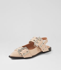 LARRA MO LATTE PATENT LEATHER